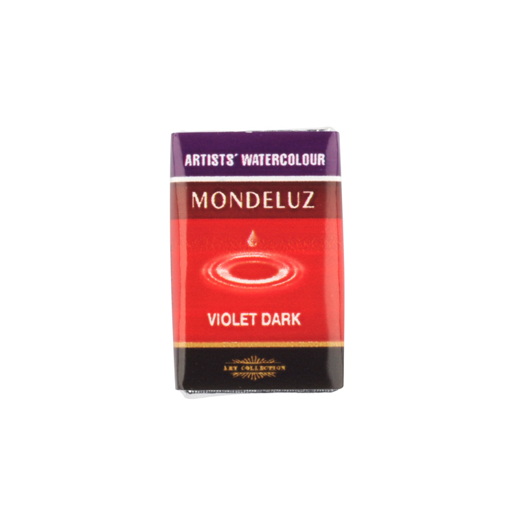 Aquarellfarbe- &quot; Mondeluz &quot; - Violet Dark / 608 -   8g / Blister